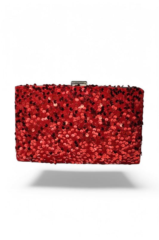 Bolso Velvet Rojo